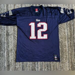 Vintage New England Patriots Tom Brady #12 Jersey